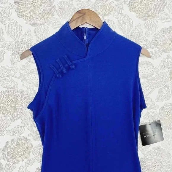 NWT  Kamaliku Ture x Norma Kamali Mock neck sleeveless Romper Women's M 8752 - Picture 3 of 8